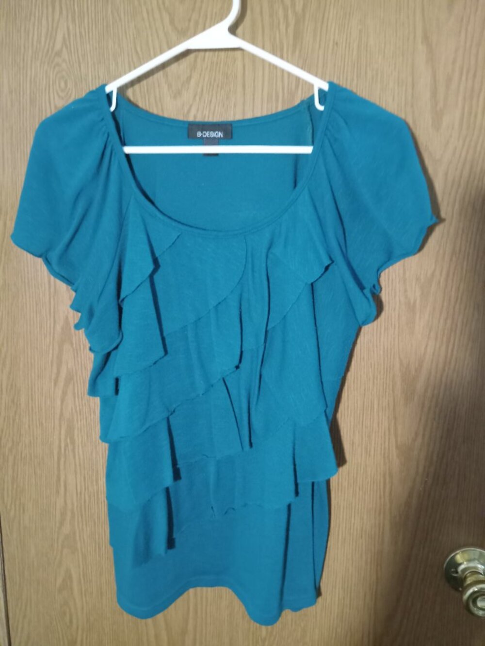 B Design ruffle top